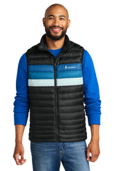 Cotopaxi® Fuego Down Vest - Black/ Atlantic - S